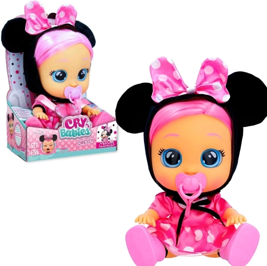 Cry Babies Magic Tears interaktiv dukke MINNIE fra Disney