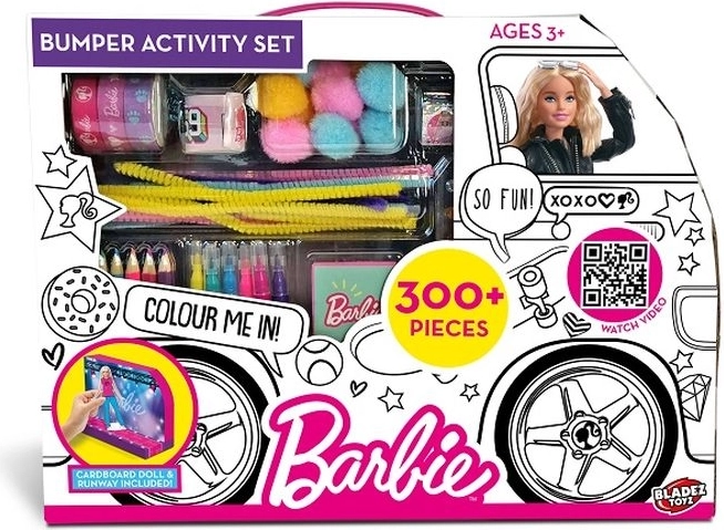 Kreativt sæt mega bus Barbie Bladez
