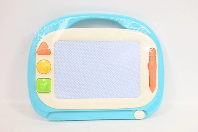 Magnetisk tegnetavle (znikopis) 26 × 20 cm med stempler