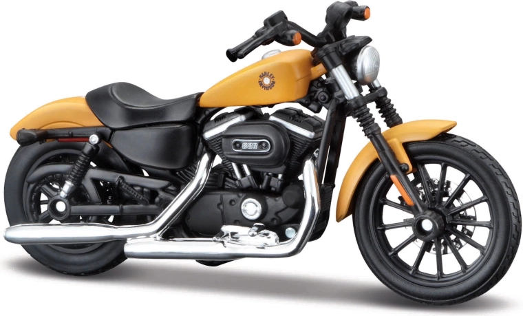 Maisto Harley-Davidson Sportster Iron 883 mat guld 1:18