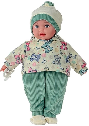 Talende og syngende babydukke 40 cm