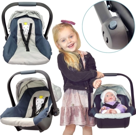 Woopie Royal bæresele til dukker 33–48 cm