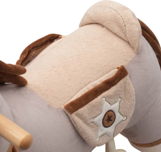 Blød plys og komfortabelt sæde