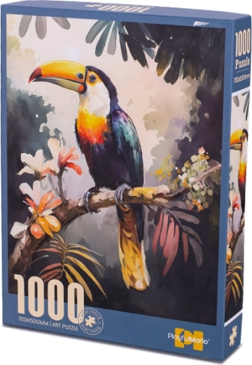 Puslespil tukan 1000 brikker 70 × 50 cm