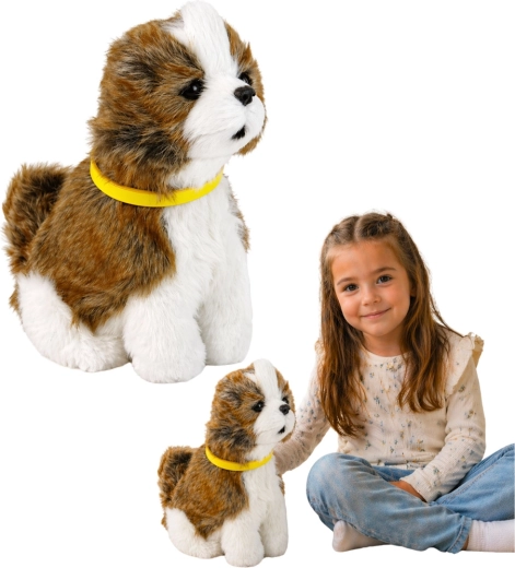 Interaktiv plyshund Shih Tzu