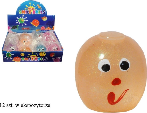Antistress klemmegniotek med glimmer