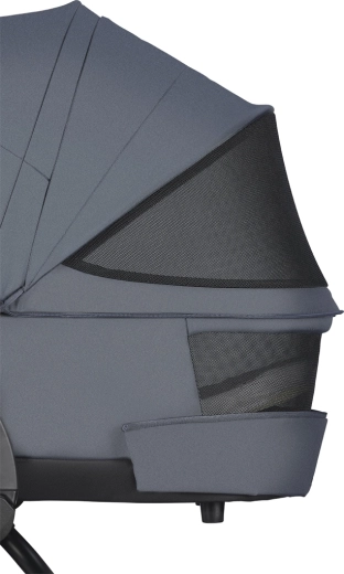Kaleche med UPF 50+ og ventilation for komfort i al slags vejr