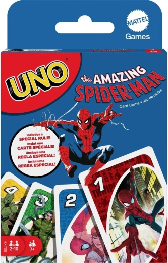 Mattel UNO The Amazing Spider-Man kortspil