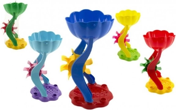 Sandmølle 31 cm, assorteret i 3 farver i net, 12 m+
