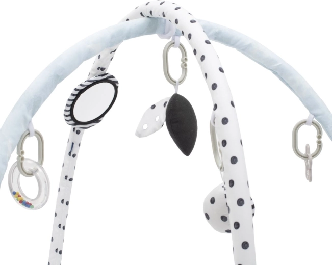 Aftagelig bøjle med ophængte legetøj