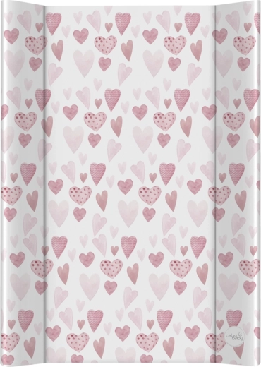 Ceba Baby puslepude til tremmeseng Ultra Light Lots of Love 50 × 70 cm