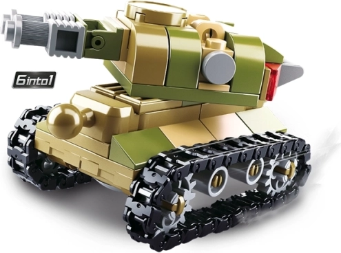 Sluban Konge af Landstyrk Byggesæt Militant Robot