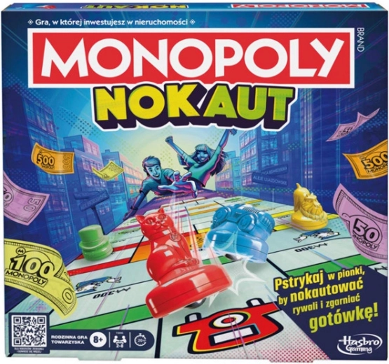 Monopoly Knockout – familiespil