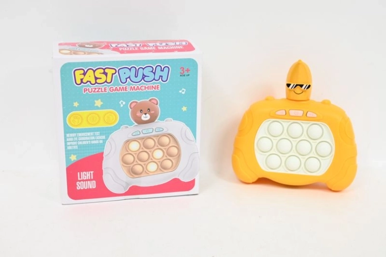Pop It antistress-legetøj i bananform