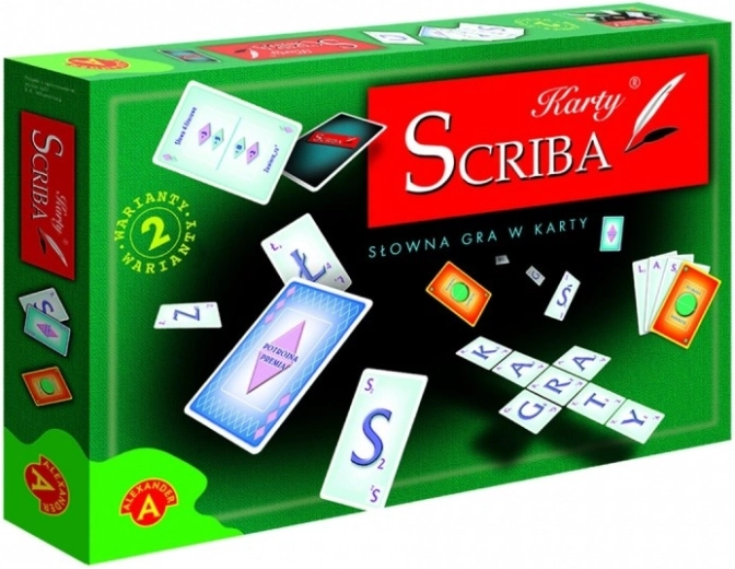 Scriba kort – familieordspil