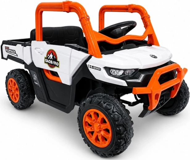 Børne el-offroadbil 4x4 24 V – orange