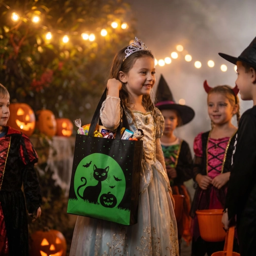 Ideel til halloween-slikindsamling