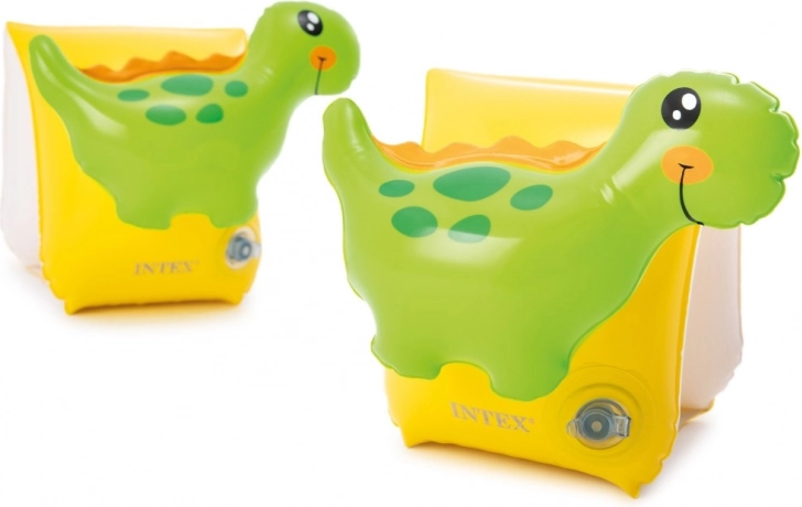Oppustelige svømmevinger med dinosaur 23 × 20 cm til børn 3–6 år