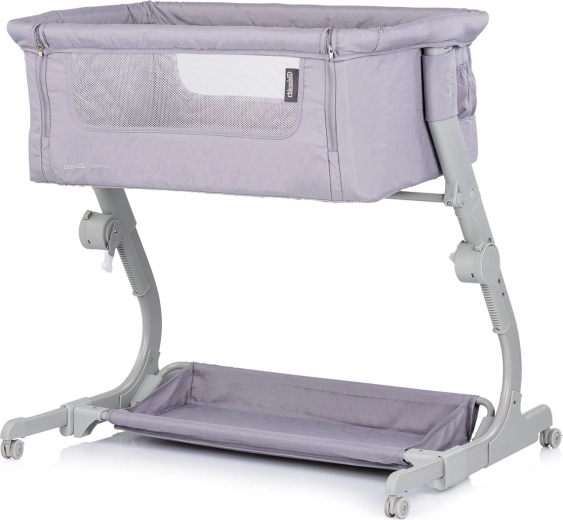 Chipolino tremmeseng Eleganza 2-i-1 Cloud – bedside babyseng med hjul
