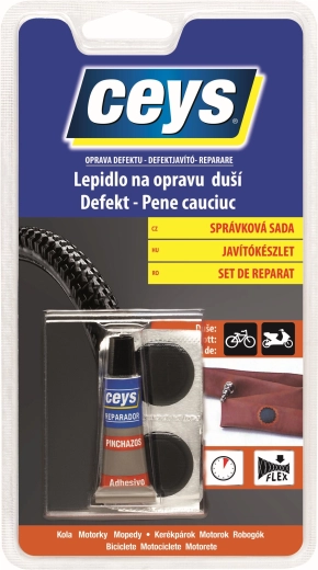 CEYS reparationssæt til slanger 5 g med 4 lapper