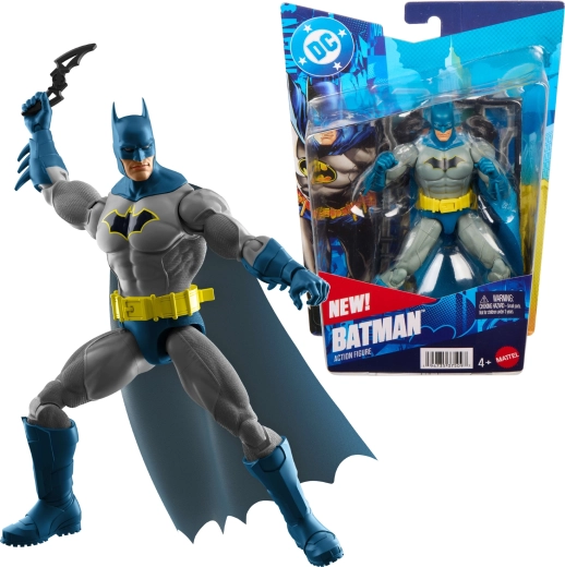 Mattel DC Comics Batman-figur 17 cm med tilbehør