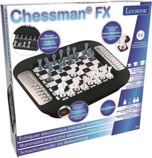 Lexibook elektronisk skakcomputer ChessMan FX