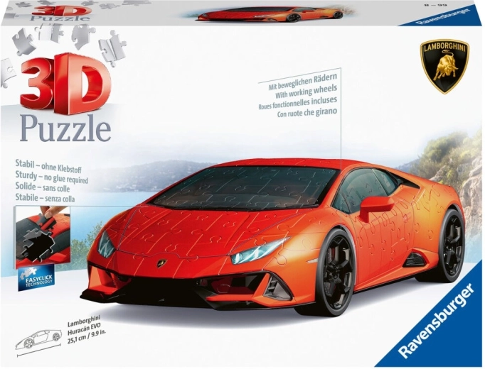 Ravensburger 3D-puslespil Lamborghini Huracán Evo Verde