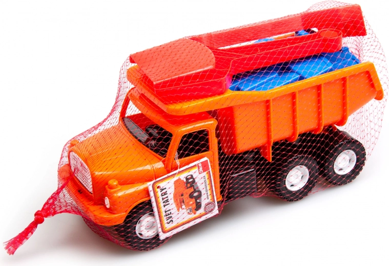 DINO Tatra 148 tipvogn orange, sandlegesæt