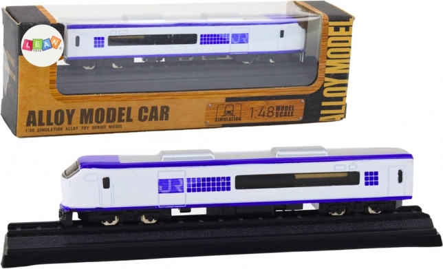 Samler tog 1:48 metal hvid-blå