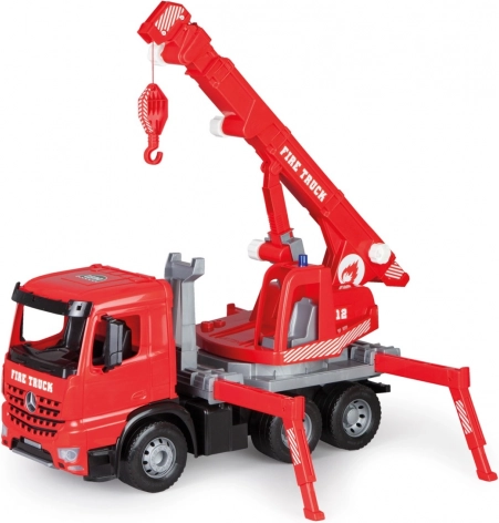 Lena kranbil Mercedes Actros rød 70 cm