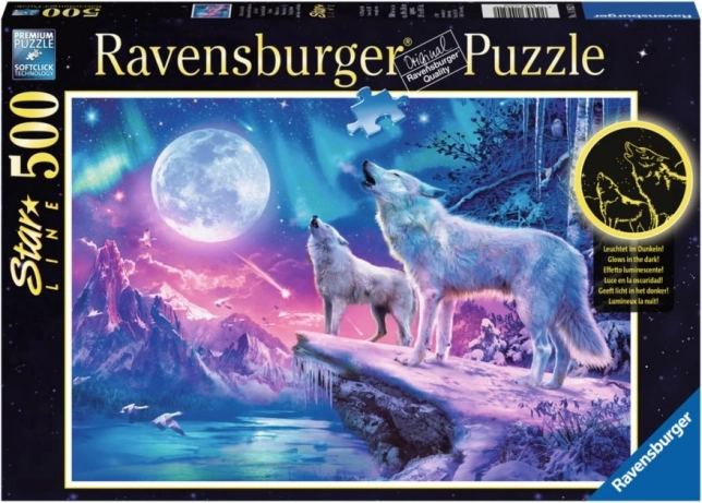 Ravensburger puslespil nordlys 1000 brikker