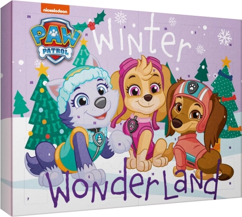 Adventskalender Paw Patrol Winter Wonderland – kosmetik til piger