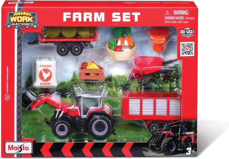Maisto landbrugssæt Massey Ferguson