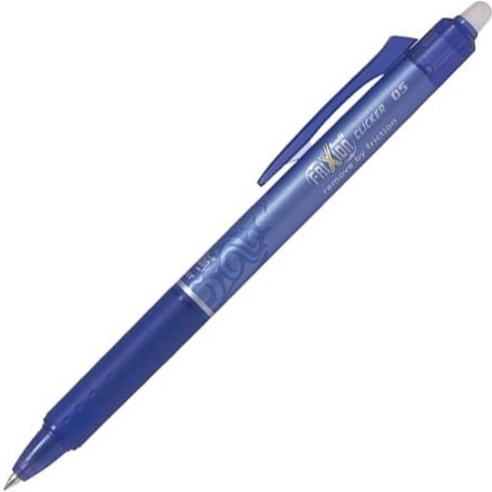Pen Pilot FriXion Clicker 0,5 mm blå