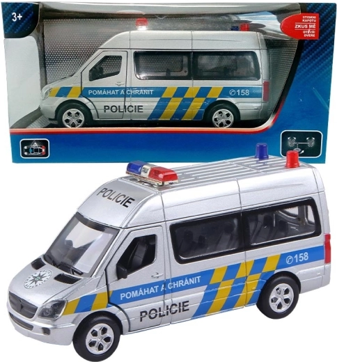 Politi Mercedes-Benz med friktionsfunktioner