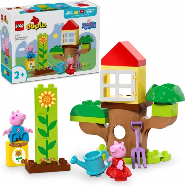 LEGO® DUPLO® 10431 Gurli Gris – have og træhus