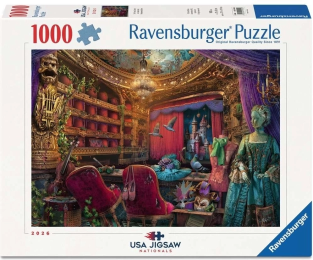 Ravensburger puslespil USA Jigsaw Nationals: Sidste tæppefald 1000 brikker