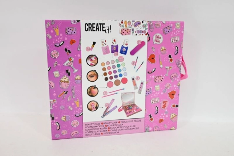 Create It! make-up-sæt i kuffert
