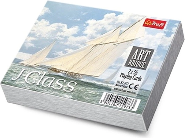Kortspilssæt ART BRIDGE – J-Class, bridgeformat