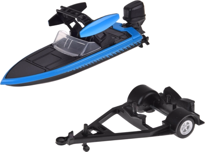 Trailer med motorbåd til actionfyldte scenarier