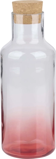 Glasflaske ALPINA 1,2 l med låg