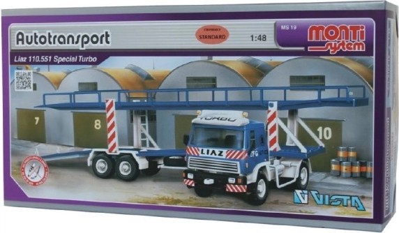 Byggesæt Monti System MS 19 Autotransportør