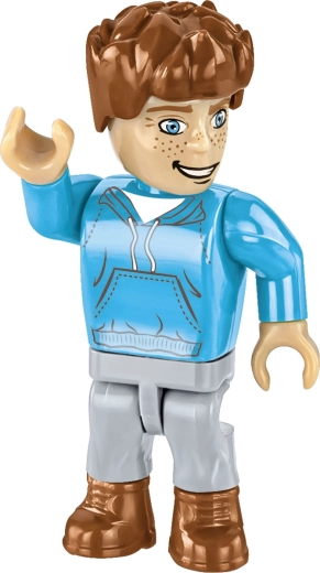 Detaljeret minifigur med mulighed for posering