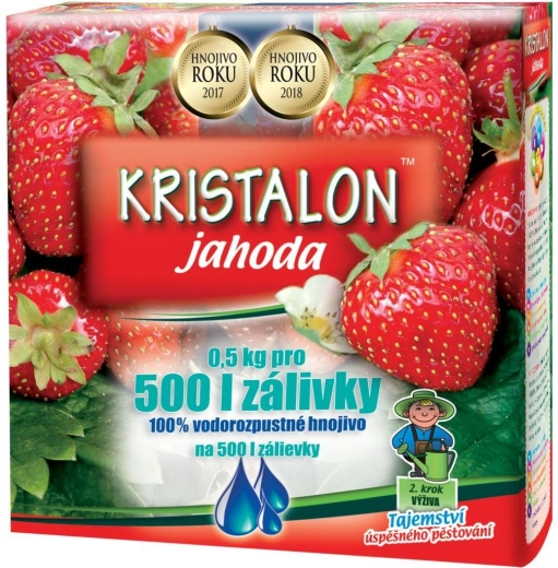 Gødning KRISTALON jordbær 0,5 kg