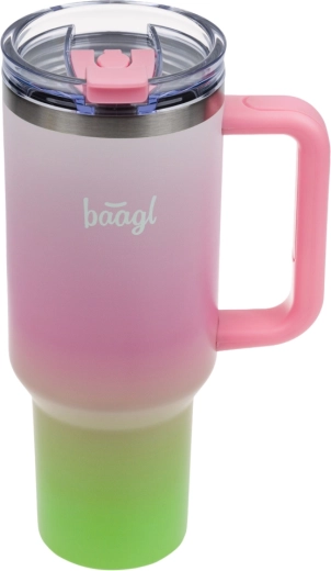 Baagl termokrus med sugerør B-Cup Strawberry Matcha 1,18 l