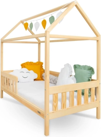 Robust og naturligt design i massivt fyrretræ