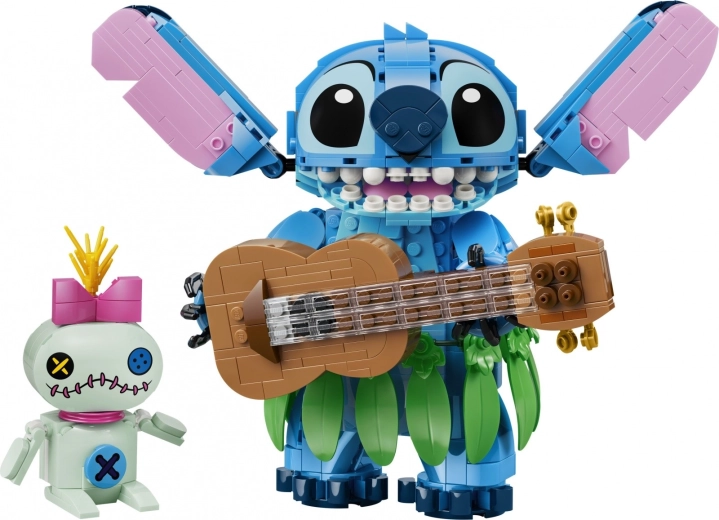 To ikoniske figurer: Stitch og Scrump