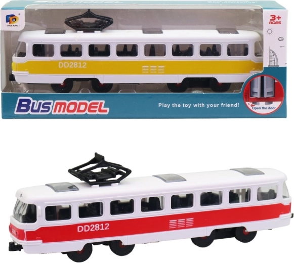 Sporvogn šalina 17 cm – realistisk model til børn