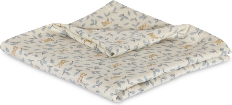 Nuuroo valentin musselinsble i bambus bunny leaf - 1 stk.