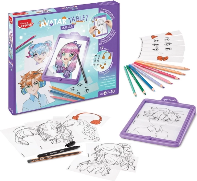 Kreativ tegnetablet Maped Manga Avatar